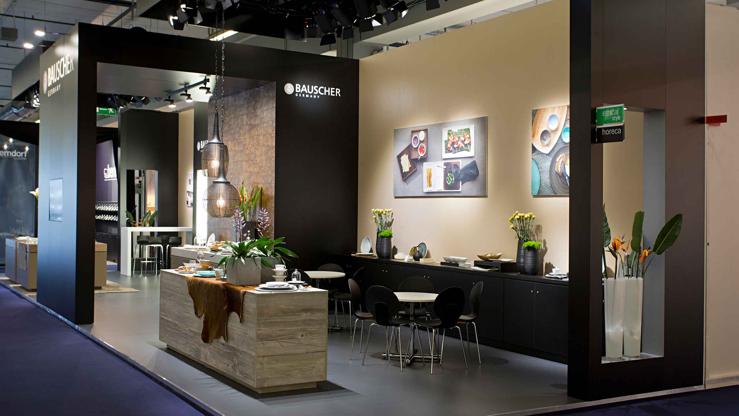 Stand construction by Fairconstruction: booth at the Messe Frankfurt
