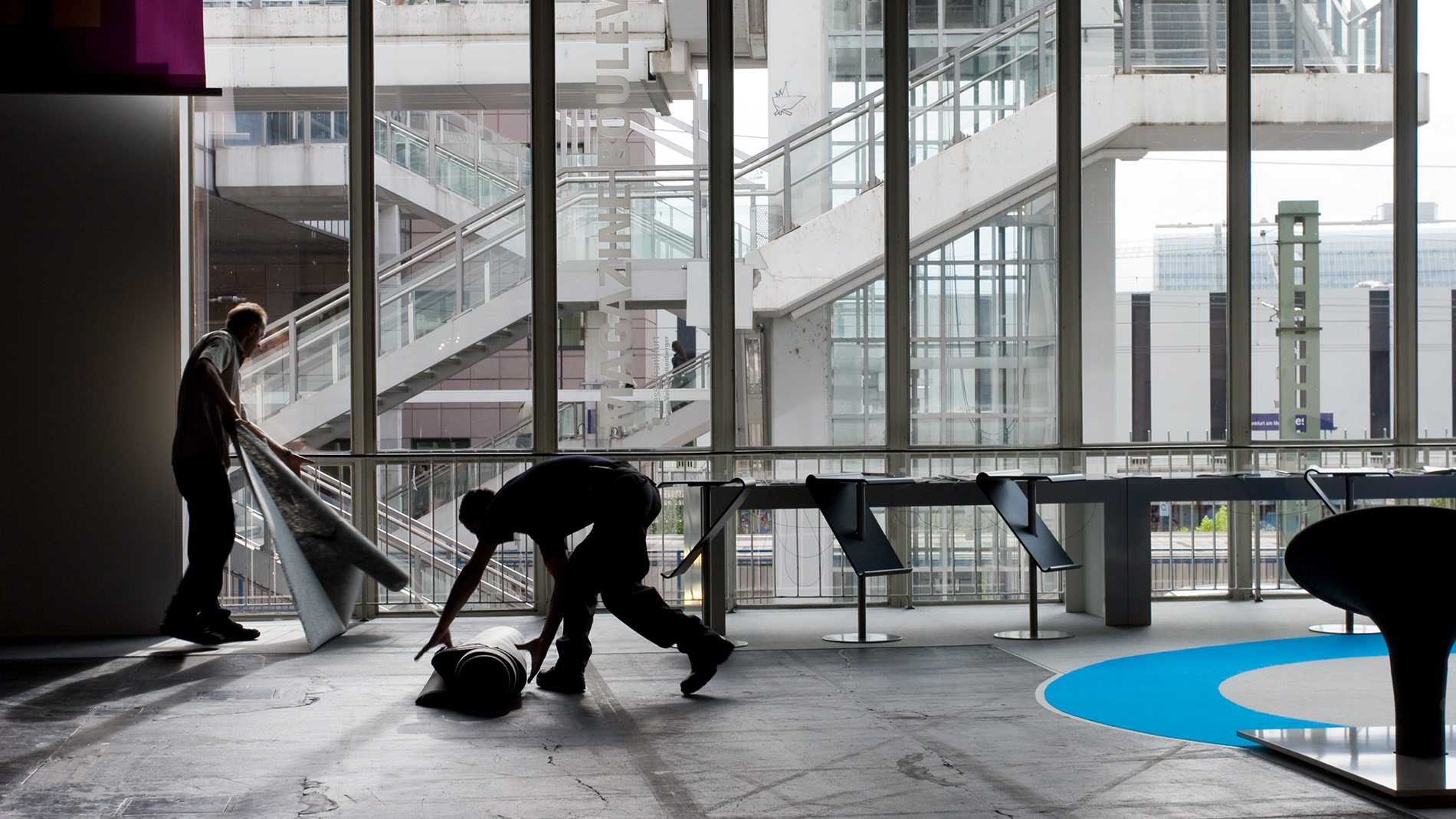 Set-up and dismantling at Messe Frankfurt